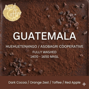 Guatemala Organic Huehuetenango ASOBAGRI